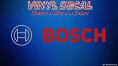 Bosch Decal 3″ 5.5″ 7.5″ 11″ Drill Saw Impact 12v 18v Battery Spark Plug