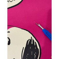 1960s Vintage Pink Snoopy Poster- Springbok Editions- 20″ x 28″