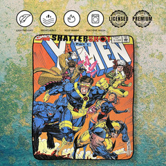 Marvel X-Men 90’S Shattershot Fleece Throw Blanket