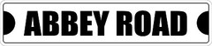 *Aluminum* Abbey Road 4″ x 18″ Metal Novelty Street Sign SS 116
