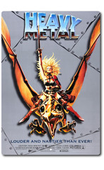 Heavy Metal Movie Photo Vintage Metal Sign Rock Music Memorabilia Decor