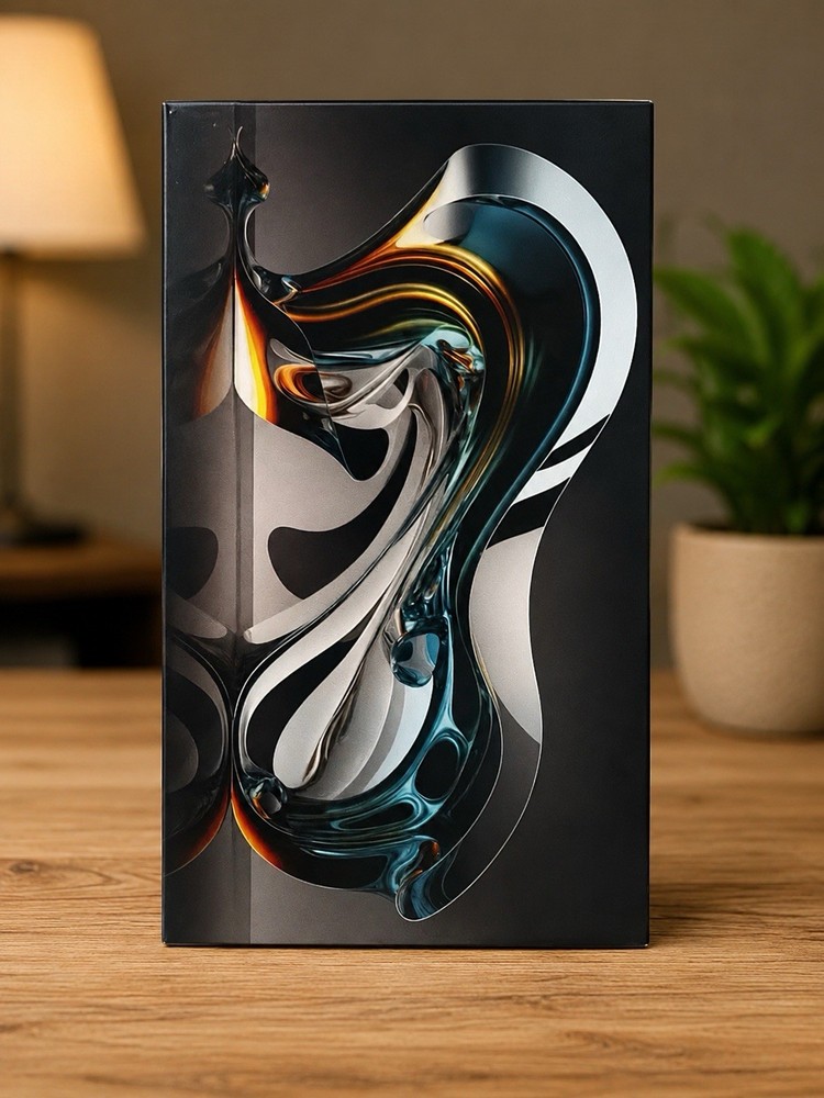Luxury Abstract Wall Art Sculpture Decor Modern Contemporary Metallic Design