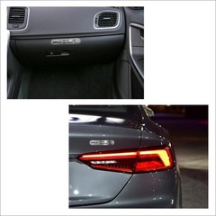 8 pieces Smile You’re On Camera Stickers for Cars, Brushed Silver 24 Hour Vid…
