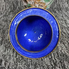 Vintage Scott Shuptrine Chinese Cloisonne Ginger Jar Lid Floral Millefleurs Vase