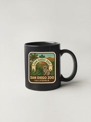 San Diego Zoo California Sticker Decal Vinyl Die-Cut Symbolic Landmark Design