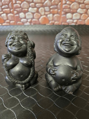 Coco Joes Hawaiian Lava Sculpture-Chubby Male and Female