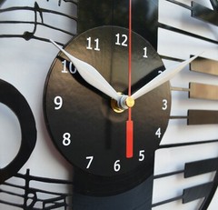 LED Clock Leon Vinyl Record Wall Clock Led Light Wall Clock 3978