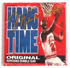 Hang Time Gum FRIDGE MAGNET wrapper Michael Jordan