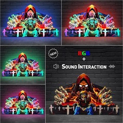 Queen 3D Printed Led Lightbox Arcade Decor for The Brothers Pinball Machine