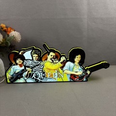 Queen 3D Printed Led Lightbox Arcade Decor for The Brothers Pinball Machine