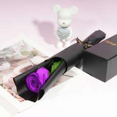 Preserved Rose Flowers Mom Birthday Gift Real Flower Grandma Wife Women