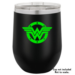 Wonder Woman Vinyl Decal – Batman, Justice League – Car, Tablet, Laptop Sticker